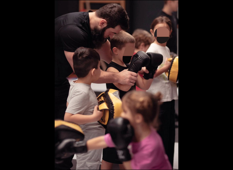 Boxing training