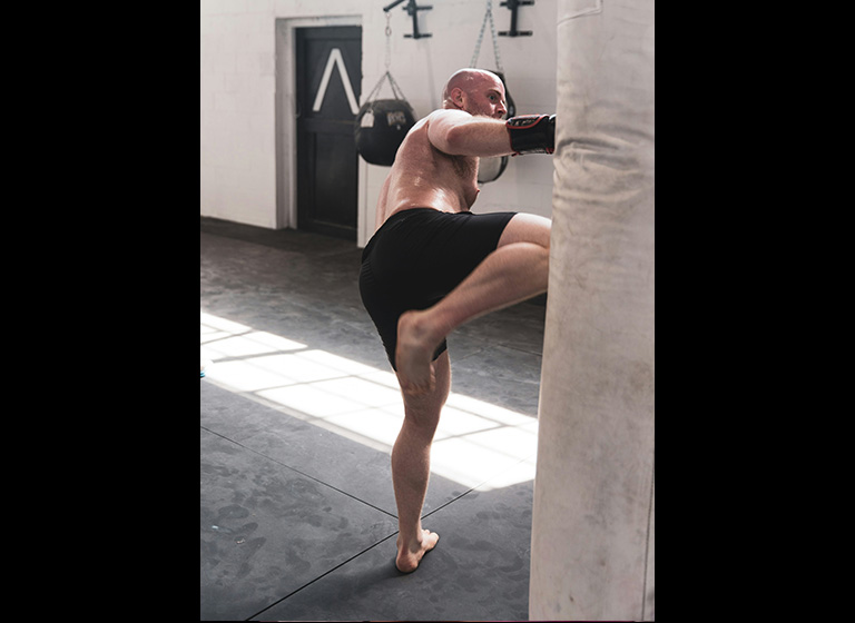 Boxing training